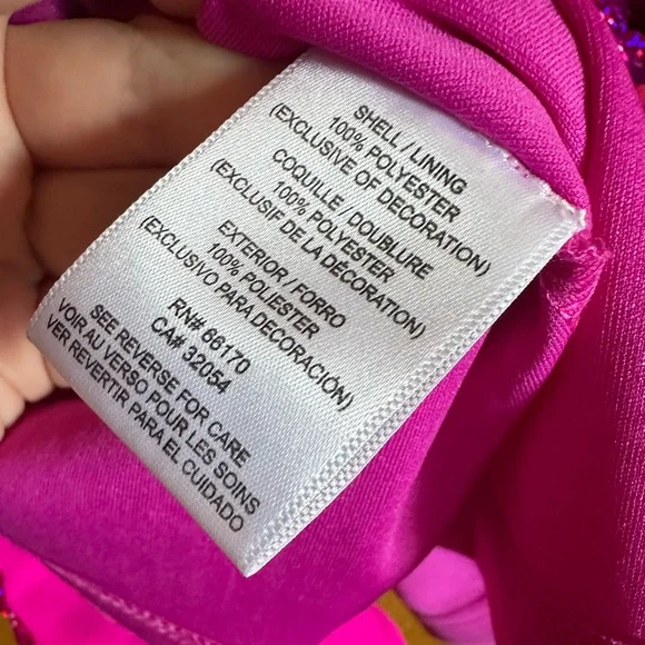 Anthropologie - Verb by Pallavi Singhee Pink Sequin Sparkle Shift Dress - Picture 5 of 6